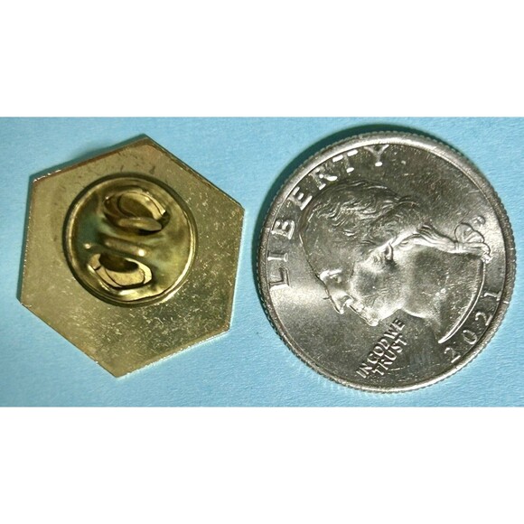 CSX Railroad Lapel Pin -Railway Transport Collectible - Picture 2 of 3